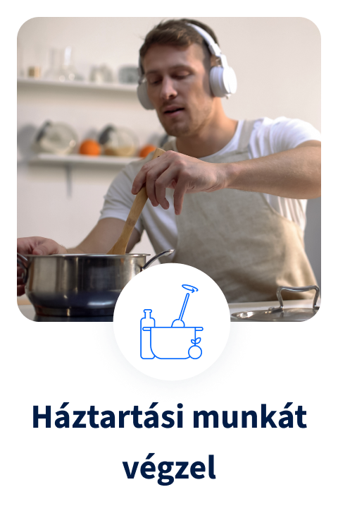 Háztartási munkát végzel